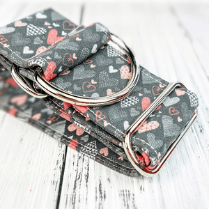 Collier de chien en tissu personnalisé écologique haut de gamme imprimé/brodé collier de chien personnalisé par sublimation en gros avec logo et nom - Product Image 3