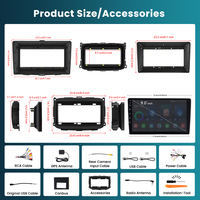 Autoradio Android Podofo 9'' avec Carplay/Android Auto sans fil 2+64G pour Alfa Romeo Giulietta LHD 2015-2018 GPS/WiFi Fournisseur OEM