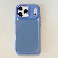 Coque de protection hybride transparente en PC rigide avec anneau métallique de luxe pour appareil photo pour iPhone 18 Pro Max, 18 Pro, 17 Pro