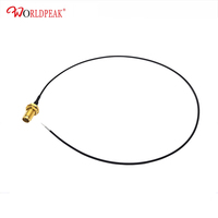 Connecteur SMA femelle étanche avec câble coaxial micro 1,37 mm pour boîtier de module IoT