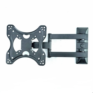 Support mural <span class=keywords><strong>TV</strong></span> Kelmy Full Motion en acier laminé à froid pour téléviseurs de 55 pouces avec compatibilité VESA 400x400mm - Product Image 3