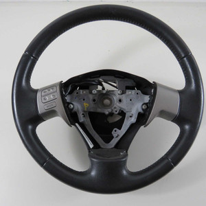 พวงมาลัยแบบสปอร์ตสำหรับรถยนต์โตโยต้า ออริส ปี 2007-2010 ไม่มีถุงลมนิรภัย รุ่นคาร์บอนและหนัง ซูปรา คัมรี่ โคโรลล่า ยาริส-607095202 - Product Image 1