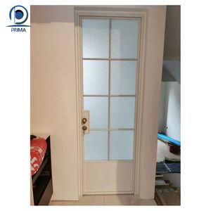 Baies vitrées en alliage d'aluminium sur mesure de style français Château avec verre teinté intelligent et poignées dorées Cadres minces - Product Image 3