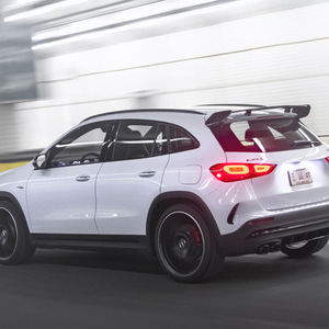 Mercedes-Benz Rear Spoiler Piano Black ABS Ducktail Trunk Wing For GLA 2020+ - Product Image 2