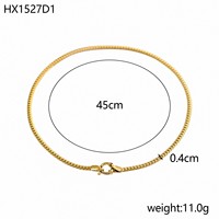 2025 mousquetons non ternis pince fabrication de bijoux grand coeur pendentifs mousqueton bijoux en acier inoxydable chaîne mousqueton collier