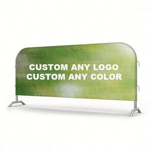 ป้ายกั้นฝูงชนสำหรับงานกลางแจ้งแบบกำหนดเอง ผลิตจากไวนิล โพลีเอสเตอร์ และตาข่าย สำหรับกั้นพื้นที่และรั้ว - Product Image 3