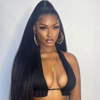 Cheveux indiens crus 100% naturels de qualité 9a, cheveux vierges, non traités, qualité 12a 10a, 40 pouces, vente en gros, livraison gratuite