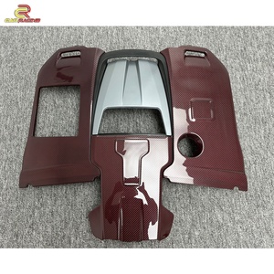 R Style Dry Carbon Fiber Car <b>Engine</b> Cover <b>Hood</b> for Mercedes Benz G Wagon W464 G63 2019-2024 Carbon Front Bonnet Auto Parts - Product Image 6