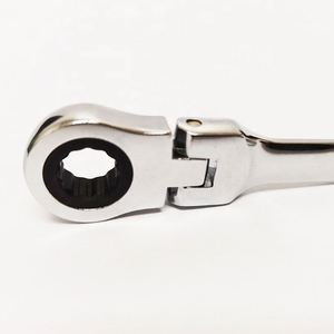 High Quality 10mm Flexible Ratchet Wrench <b>Keychain</b> <b>Custom</b> Laser Logo Ratcheting Metal Car Keychains for Promotion Gift - Product Image 6