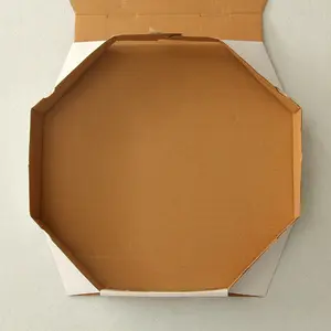 SanJia üst üretici tedarik özel 14 inç sekizgen Pizza kutusu