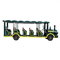 Bus électrique touristique 14 places, quatre roues, pour sites panoramiques, ferries, zoos, parcs d'attractions, spécial 4000W-7500W, Chine