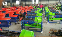 Moissonneuse-batteuse multifonctionnelle à moteur mobile robuste pour la séparation des graines de riz et le battage du soja