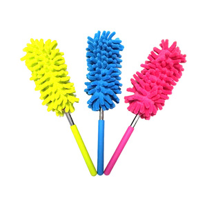 Plumeau télescopique en chenille en acier inoxydable, couleurs assorties, pour le nettoyage quotidien des toits - Product Image 1