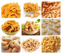 Machine d'extrusion entièrement automatique et personnalisable pour la fabrication de snacks soufflés de formes variées
