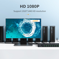 Commutateur KVM industriel MT-VIKI 8 ports avec câbles VGA et USB, touches OSD, en stock