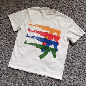 <span class=keywords><strong>T</strong></span>-<span class=keywords><strong>shirt</strong></span> Crop <span class=keywords><strong>Bianca</strong></span> in Cotone per Uomo, Vestibilità Aderente, Stile Urbano, Maglietta da Corsa e di Marca, Vendita all'Ingrosso, 100% Cotone - Product Image 1