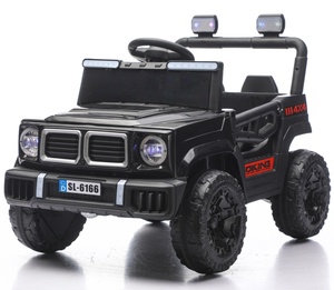 Auto Eléctrico de Juguete para Niños con Tracción en las Cuatro Ruedas, Todoterreno, con Función de Balanceo Educativo Temprano, SUV con Control Remoto y Volante - Product Image 4