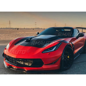 <b>For</b> Chevrolet Corvette C7 2014-2019 <b>Car</b> Front Bumper Lip Splitter <b>Diffuser</b> Body Kit Bumper Guard Protector Cover <b>Car</b> Accessories - Product Image 4