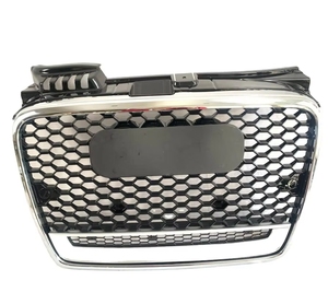 Reemplazar actualización coche rejilla para Audi <span class=keywords><strong>A4</strong></span> B7 <span class=keywords><strong>2004</strong></span> - 2007 negro abs rejilla RS4 buscando - Product Image 5