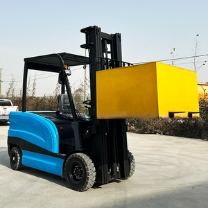 Envío Gratuito, Montacargas de Almacén con Motor de Corriente Alterna de <span class=keywords><strong>4</strong></span> Ruedas, Venta Directa de Fábrica, Montacargas Eléctrico de <span class=keywords><strong>3</strong></span> Toneladas con Manipulación Automática - Product Image 3