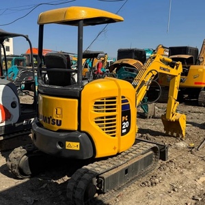 Excavadora de orugas mini usada KOMATSU PC20MR PC10 PC30 PC35 PC40 PC50 PC55 PC60, excavadora Komatsu PC20 de 2 toneladas, PC20MR - Product Image 1