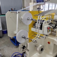 Presse flexographique double face JR-1231, vitesse 70 m/min, pour étiquettes textiles, machine d'impression flexo, garantie 1 an