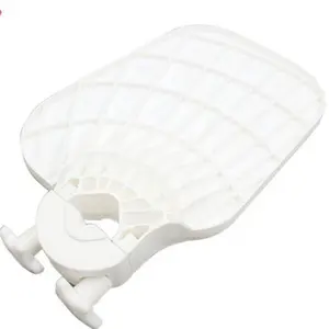 Dental Post Mounted Square tray Adjustable for Dental Chair Unit White