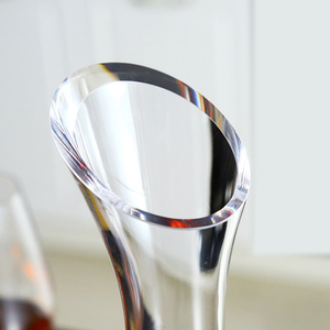 Sannishanxi — carafe à vin en cristal soufflé à la main, 1200ml, en forme de <span class=keywords><strong>O</strong></span>, creux, sans plomb, vente en gros - Product Image 6