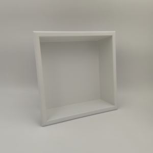 Étagères de salle de bain en acier inoxydable blanc <span class=keywords><strong>mat</strong></span> 2025, niche de <span class=keywords><strong>douche</strong></span> sans carrelage - Product Image 1