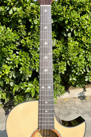 Logo personnalisé brillant Aiersi coupe en épicéa massif Palissandre corps coupé guitare acoustique au prix d'usine Instrument de musique