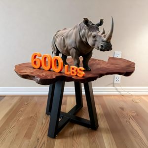 Pieds <span class=keywords><strong>de</strong></span> <span class=keywords><strong>table</strong></span> <span class=keywords><strong>en</strong></span> fer robustes et modernes, design à double fixation <span class=keywords><strong>de</strong></span> 18 pouces pour plateaux <span class=keywords><strong>en</strong></span> <span class=keywords><strong>verre</strong></span>, marbre et bois - Product Image 2