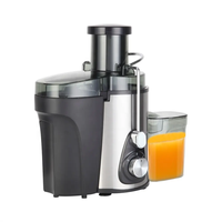 Extracteur de jus centrifuge électrique haute puissance, vitesse variable, boîtier en acier inoxydable, 350W, 5000 tr/min, moteur silencieux, fruits, oranges