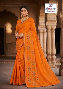 Elegant <b>Designer</b> Stylish Women's Sarees Premium Comfort Quick Dry Sun Protection All Seasons Regular Fit Office Daily Party - Product Image 4