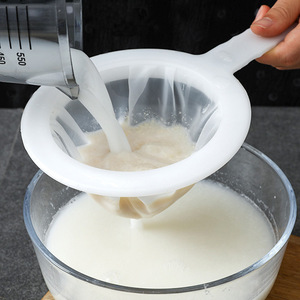 Filtre à mailles <span class=keywords><strong>en</strong></span> <span class=keywords><strong>nylon</strong></span> ultra-fin de cuisine 80-450 Mesh pour lait de soja, café, lait et yaourt - Product Image 1
