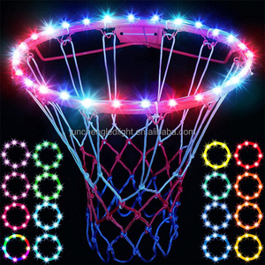 Fluorescenza esterna basket Net bagliore nel buio luminoso personalizzare colore basket netto - Product Image 3