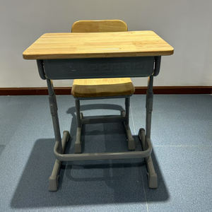 ชุดเก้าอี้<span class=keywords><strong>โต๊ะ</strong></span><span class=keywords><strong>ไม้</strong></span>สำหรับนักเรียนทำจากโลหะทนทานดีไซน์ให้วางซ้อนกันได้ตามหลักสรีรศาสตร์รับประกัน3ปีสำหรับห้องเรียนที่บ้าน - Product Image 5