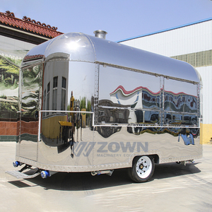 Durable Outdoor Food Concession Cart Low Maintenance Mobile Kitchen <b>Trailer</b> for Business Food Concession <b>Trailer</b> Mobile - Product Image 6