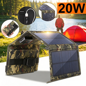 60W Portable Foldable Monocrystalline Silicon <b>Solar</b> <b>Panels</b> USB 5V Charger 20% Efficiency <b>Mini</b> Outdoor Charging for Portable - Product Image 4
