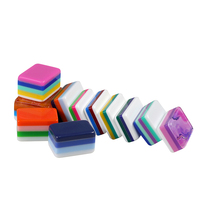 Jeu de Mahjong en Acrylique Américain Personnalisé de 160 Pièces avec Impression UV – Jeu de Table de Mahjong