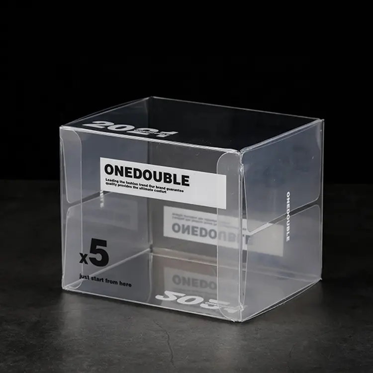 Caixa de embalagem personalizada de pvc, venda quente, caixa de pvc transparente