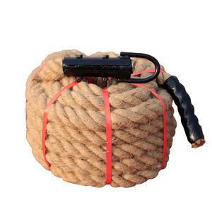 Cuerda de Batalla de Efebra de 38 mm, Cuerda de Escalada Resistente para Entrenamiento de Fuerza de Brazos, Cuerda de Columpio para Ejercicios Físicos, 9 m de Longitud - Product Image 5