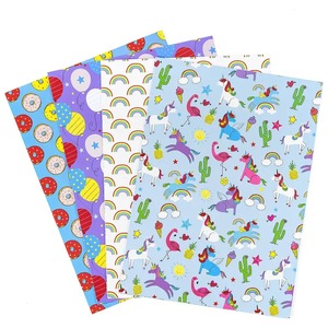 Papel de Regalo Colorido con Diseño de Unicornio y Arcoíris, Ecológico, Impresión Digital, Compatible con Papel de Arte Recubierto y Reciclable - Product Image 5