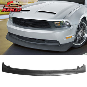 Compatible con Ford Mustang GT V8 s 2010-2012, Labio de Parachoques Delantero Estilo B2, Negro Sin Pintar - Product Image 1
