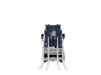 Gran oferta, carretilla elevadora eléctrica con batería de litio de 3,5 toneladas, carretilla elevadora eléctrica directa de fábrica de 3,5 toneladas con accesorios y cabina