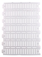 Plancher en plastique à lattes de haute qualité utilisé pour l'élevage de porcelets dans une ferme porcine professionnelle