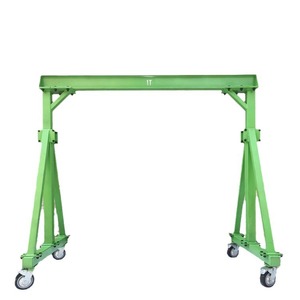 Mobile Electric Mini Gantry Crane 3T 5M Height Detachable Lifting Small Gantry Crane For Workshop Use - Product Image 4