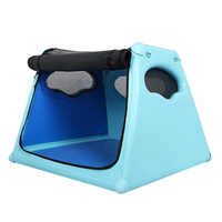 Perreras inflables para perros, grandes productos de viaje para mascotas al aire libre, perreras para perros de punto de caída para cachorros