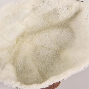 Gorro cálido de lana de aviación de piloto de cuero de PU de invierno <span class=keywords><strong>con</strong></span> <span class=keywords><strong>orejeras</strong></span> para niños pequeños Gorras - Product Image 6