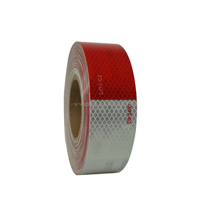 สติกเกอร์สะท้อนแสงติดในตัวกันน้ำเทปสะท้อนแสงสำหรับรถบรรทุกรถบรรทุกรถบรรทุกน้ำมัน DOT-C2 104R ECE - Product Image 4