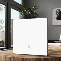 Interrupteur PC sans fil 1/2/3/4 voies avec télécommande Tuya ZigBee, compatible avec l'application Smart Life et le contrôle vocal pour l'éclairage domestique.